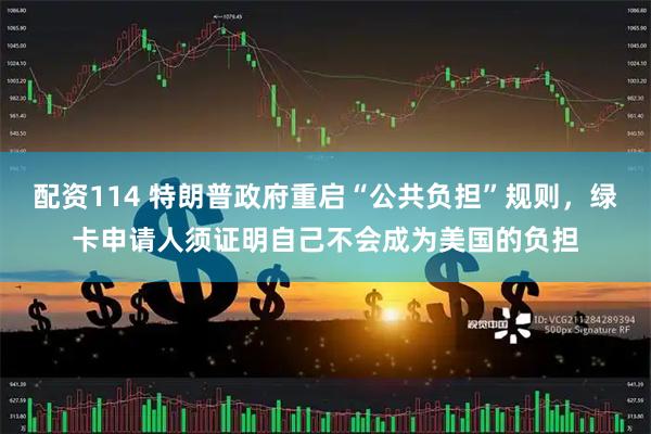 配资114 特朗普政府重启“公共负担”规则，绿卡申请人须证明自己不会成为美国的负担